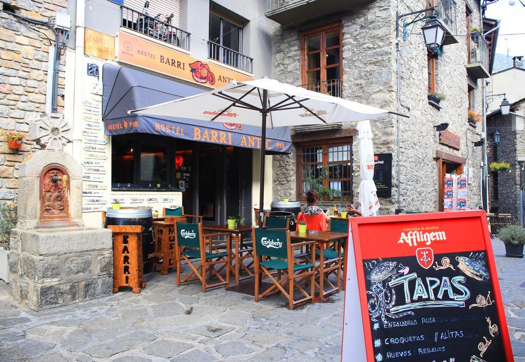Barri Antic Hostel & Pub Andorra la Vella Kültér fotó